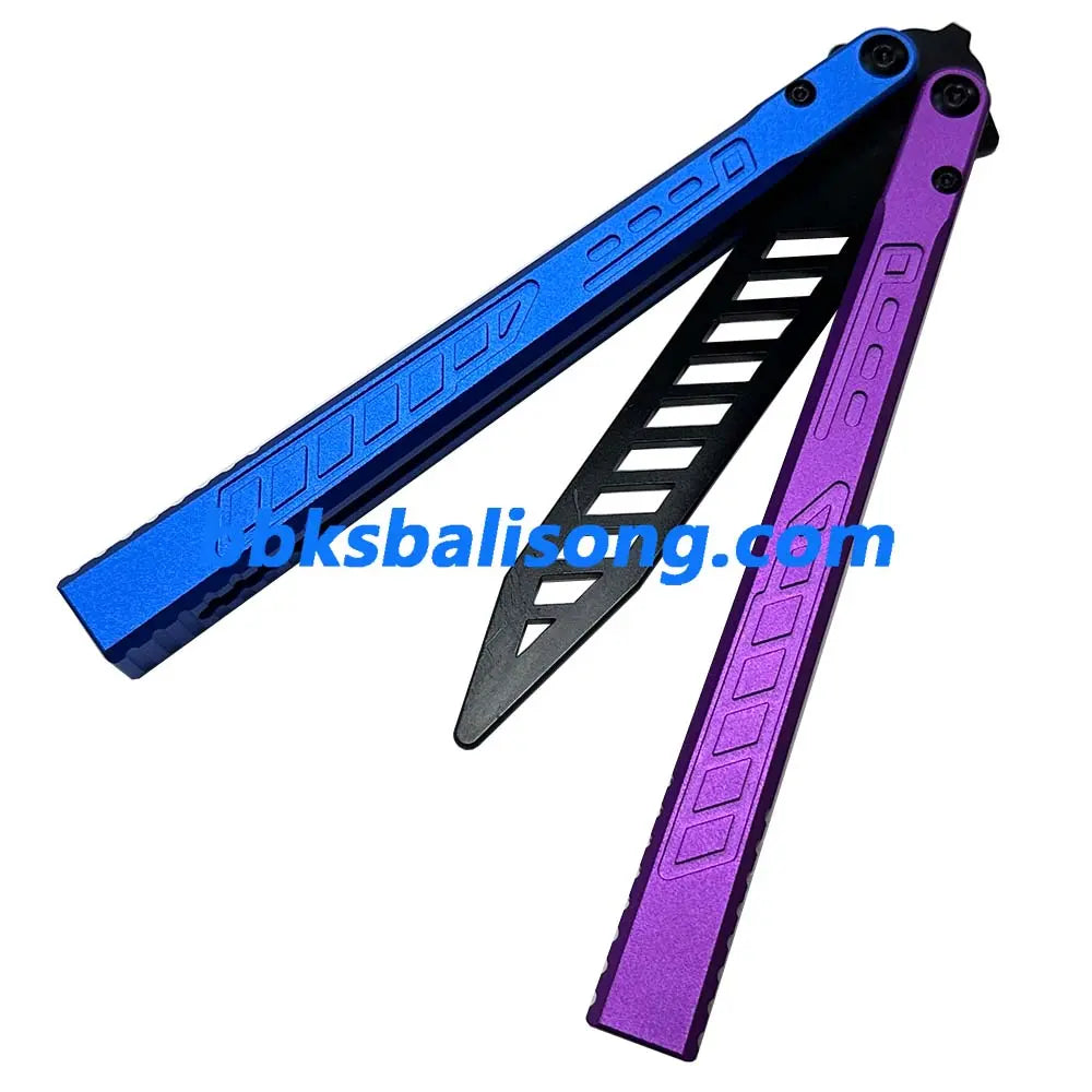 Theone Falcon Balisong 6061 Aluminum Handle Bushings System BBKSbalisong