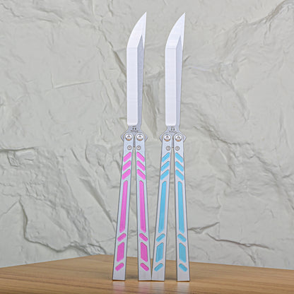 Titus Barebones Balisong Clone 7075 Aluminum Bushings System