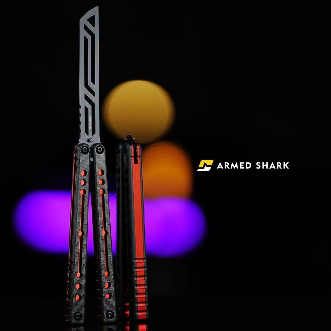 ARMED SHARK Nautilus V2 Balisong Clone