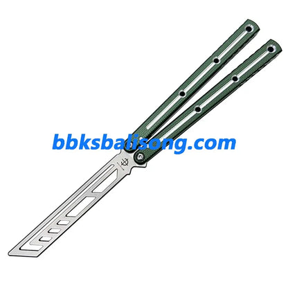 Baliplus Krake Raken (Kraken) V3 Balisong Trainer Clone 6061 Aluminum Channel Handle BBKSbalisong