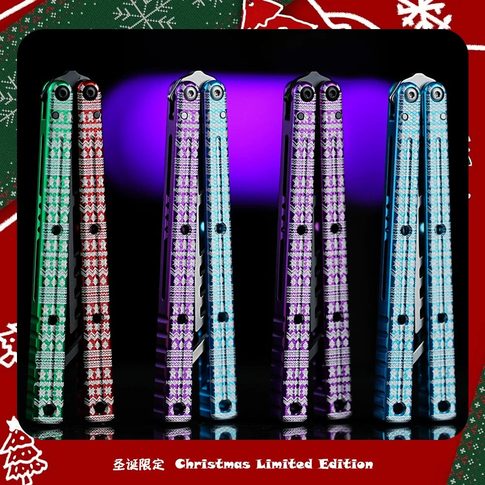 ARMED SHARK Christmas Limited Balisong Colors