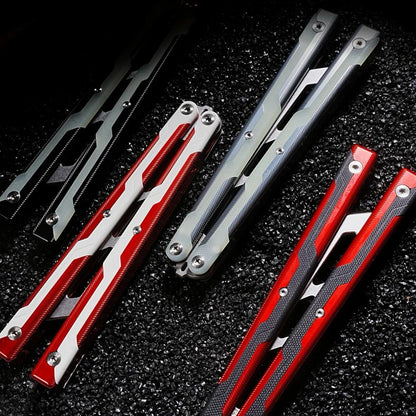 ARMED SHARK Ajax Balisong Trainer 7075 Aluminum +G10 Handle