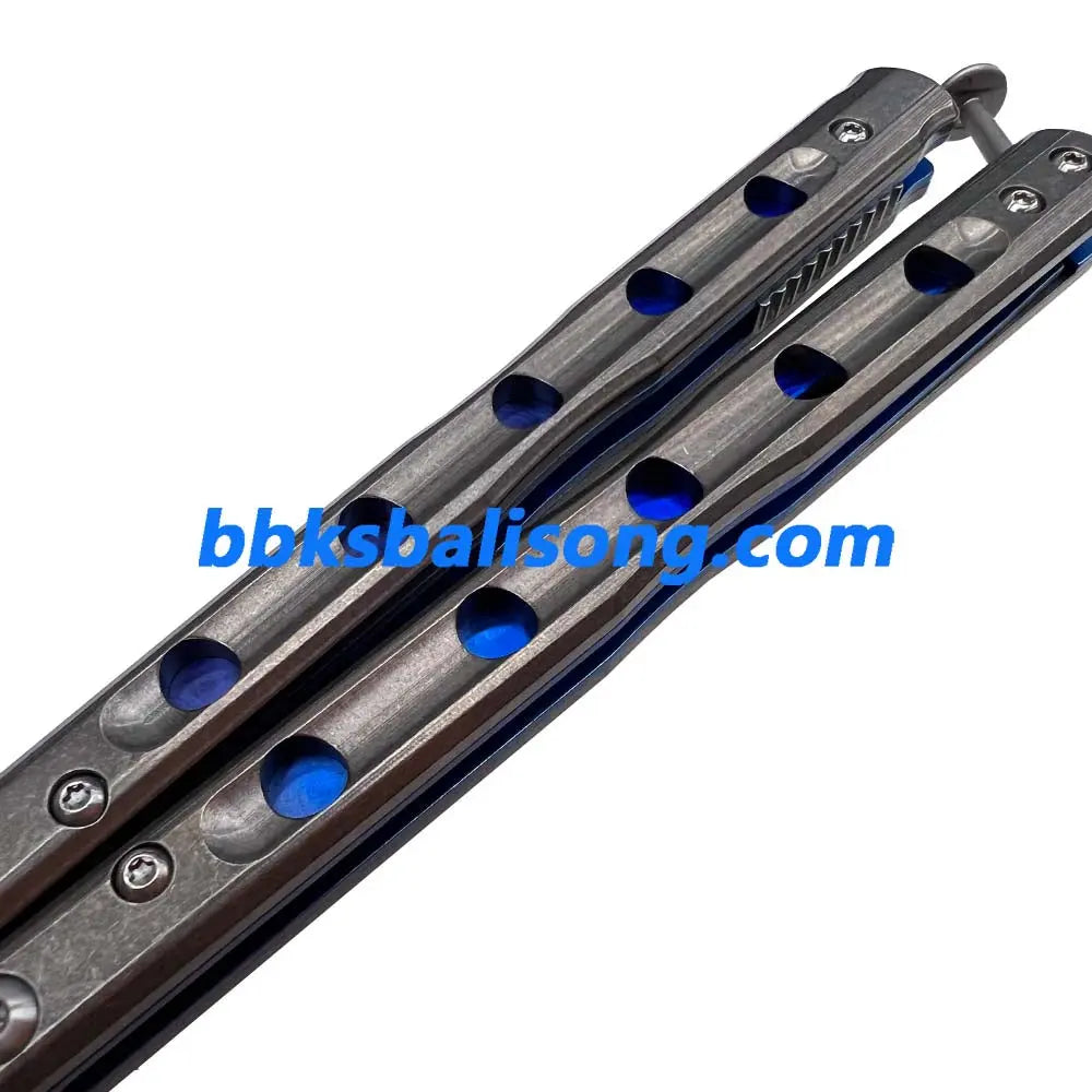 Theone Benchmade 51 (BM51) V6 Balisong Clone Titanium Handle Bushing System BBKSbalisong