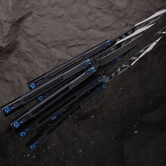 Titus Cygnus Balisong Clone G10+7075 Aluminum