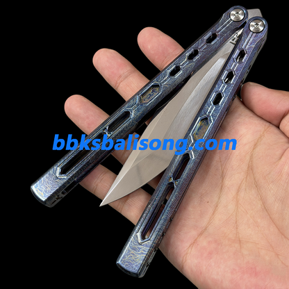 Titus Echo Original Balisong Titanium Handle