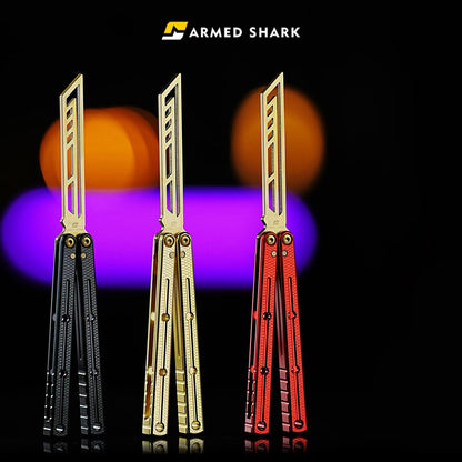 ARMED SHARK Mini Krake Raken (Kraken) Balisong Clone