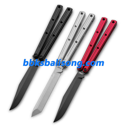 ARK Knives Kraken V2.5 Balisong Clone 7075 Aluminum Speed Channel Handle