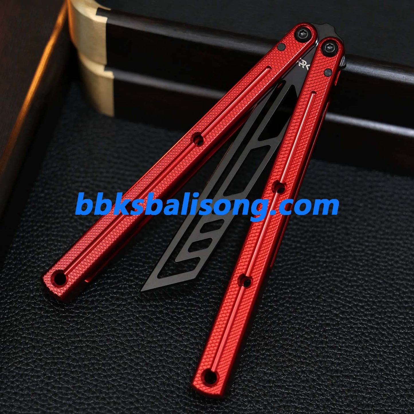 ARK Knives Kraken V2.5 Balisong Clone 7075 Aluminum Speed Channel Handle