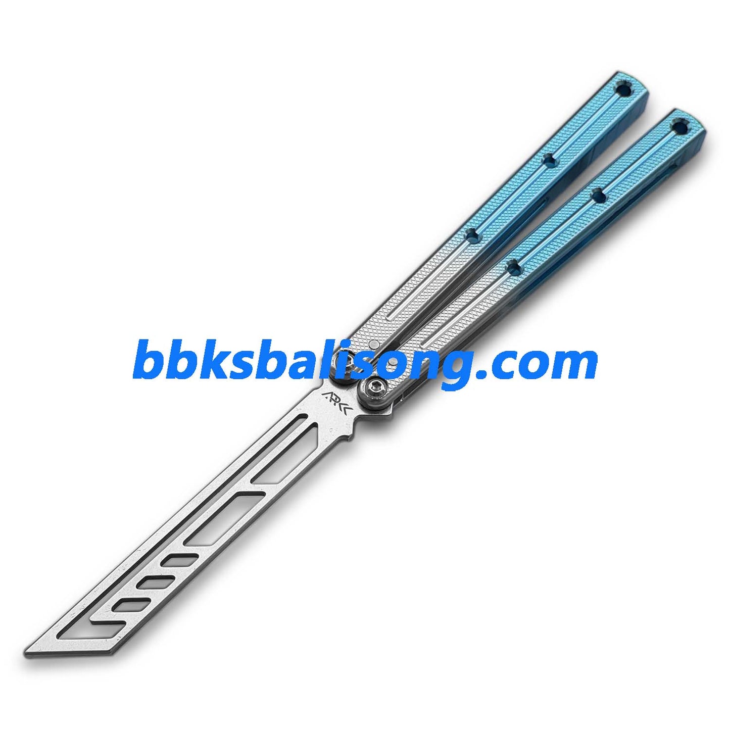 ARK Knives Kraken V2.5 Balisong Clone 7075 Aluminum Speed Channel Handle