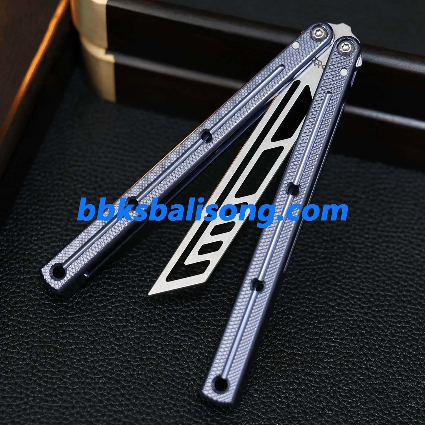 ARK Knives Kraken V2.5 Balisong Clone 7075 Aluminum Speed Channel Handle