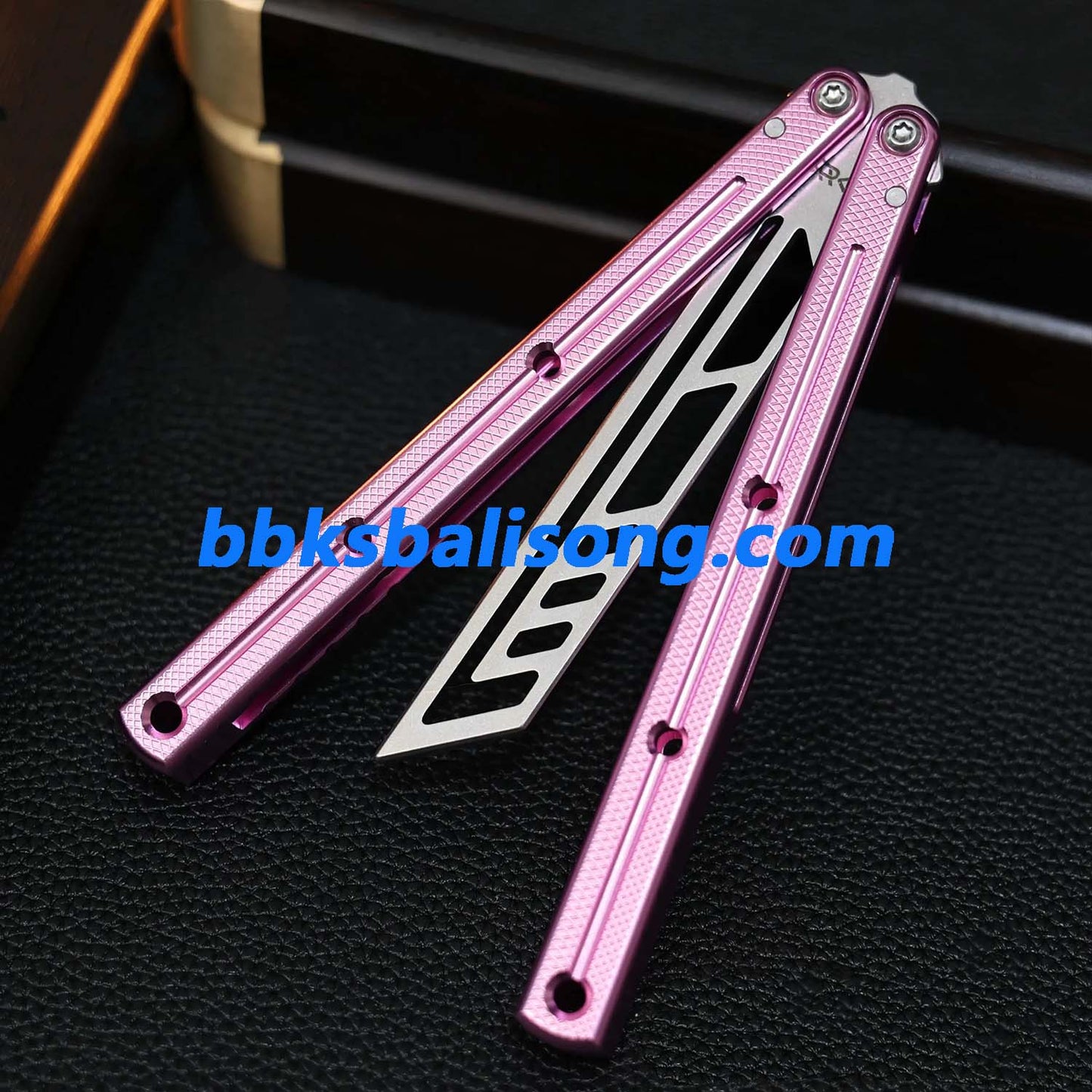 ARK Knives Kraken V2.5 Balisong Clone 7075 Aluminum Speed Channel Handle