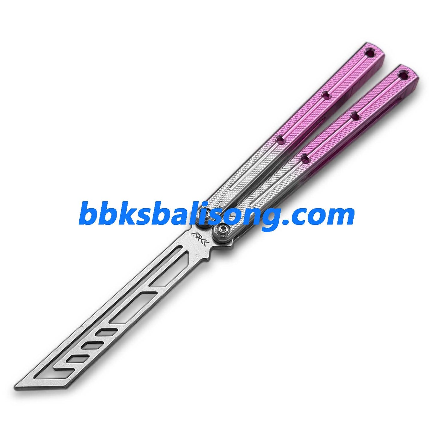 ARK Knives Kraken V2.5 Balisong Clone 7075 Aluminum Speed Channel Handle