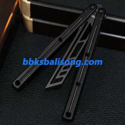 ARK Knives Kraken V2.5 Balisong Clone 7075 Aluminum Speed Channel Handle