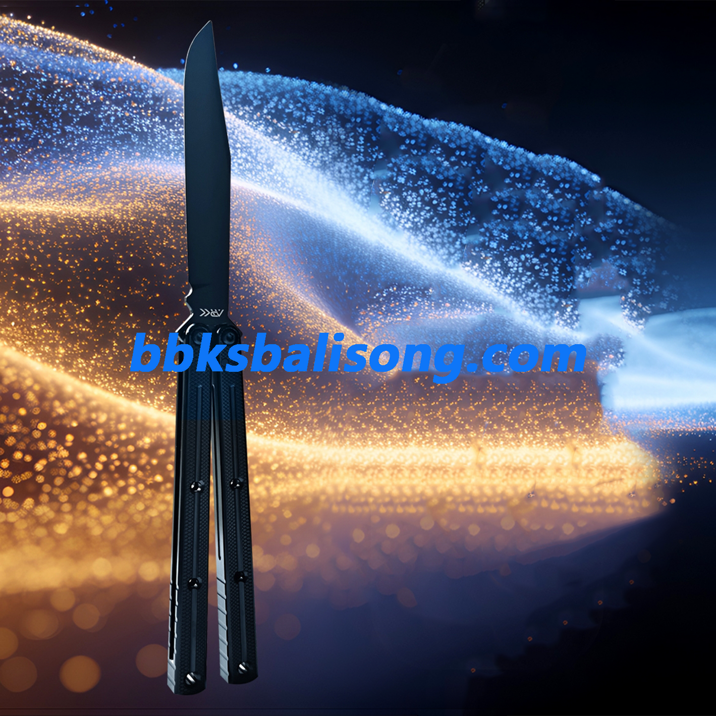 ARK Knives Kraken V2.5 Balisong Clone 7075 Aluminum Speed Channel Handle