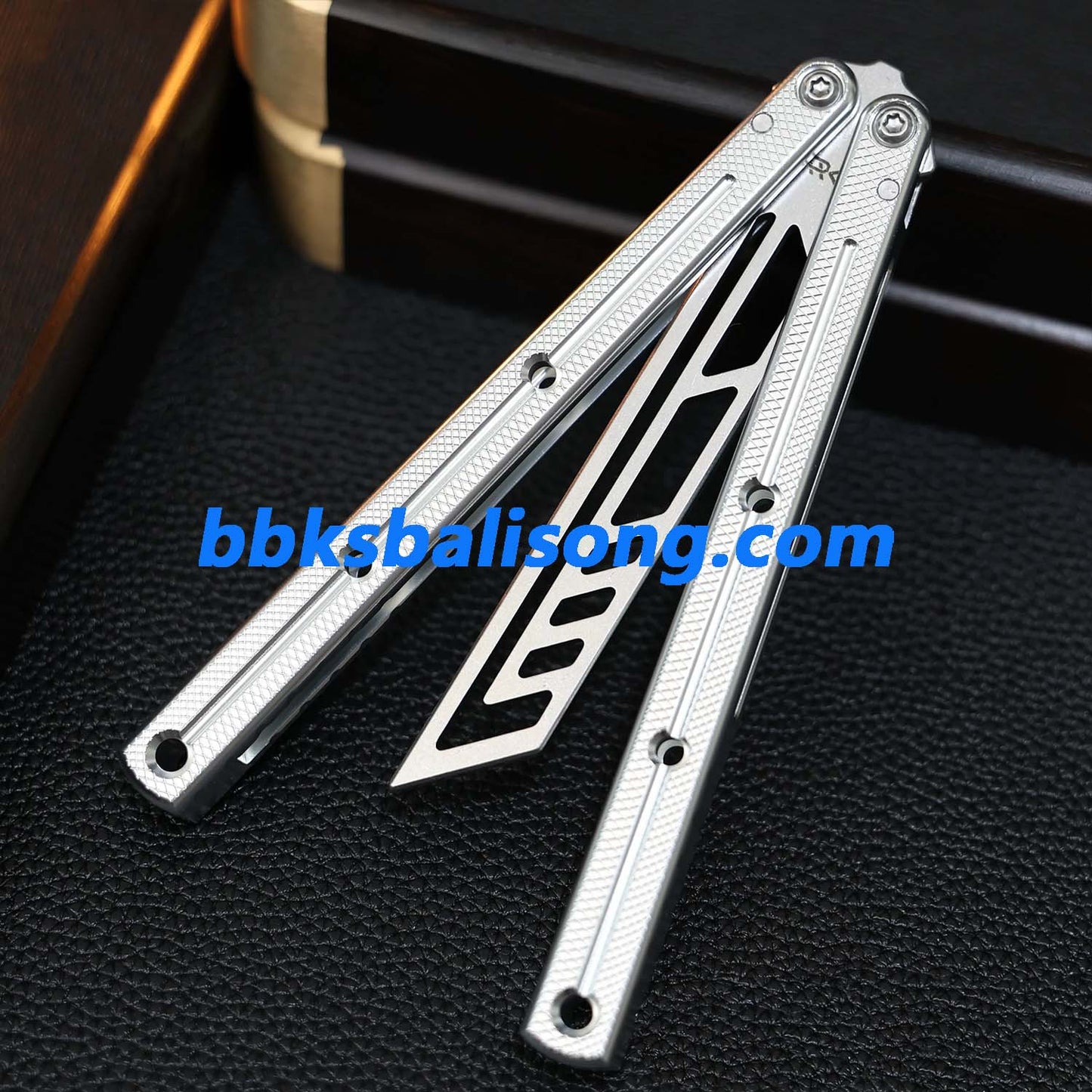 ARK Knives Kraken V2.5 Balisong Clone 7075 Aluminum Speed Channel Handle
