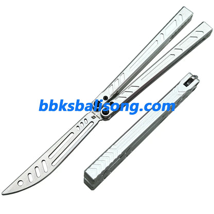 ARMED SHARK 7075 Aluminum Channel Barebones Balisong Clone BBKSbalisong