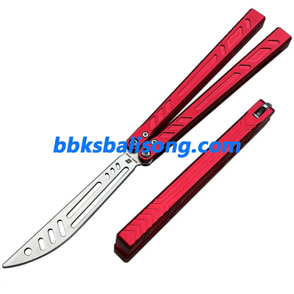 ARMED SHARK 7075 Aluminum Channel Barebones Balisong Clone BBKSbalisong