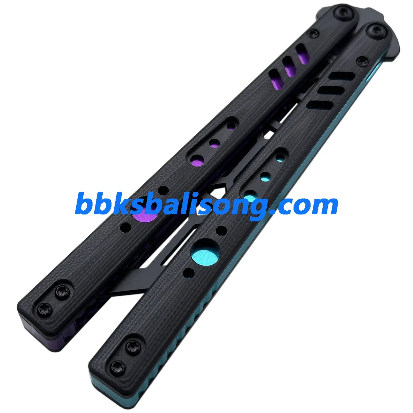 ARMED SHARK Aluminum Channel Replicant (REP) Balisong Clone BBKSbalisong