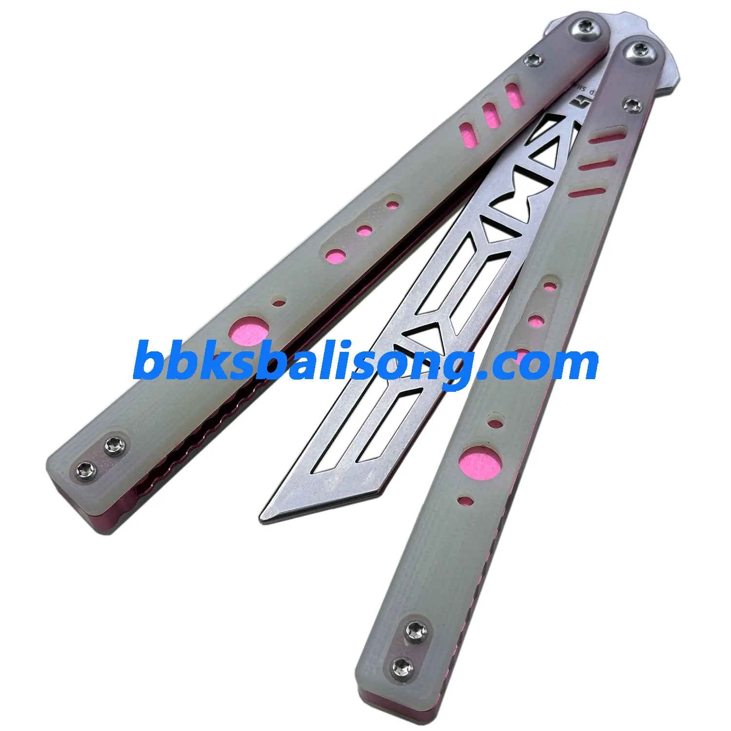 ARMED SHARK Aluminum Channel Replicant (REP) Balisong Clone BBKSbalisong