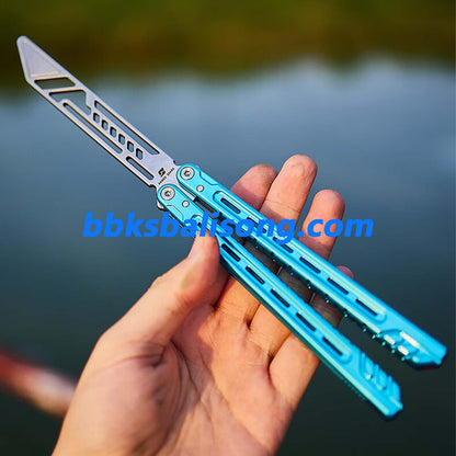 ARMED SHARK Athena Balisong Trainer 7075 Aluminum