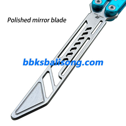 ARMED SHARK Athena Balisong Trainer 7075 Aluminum