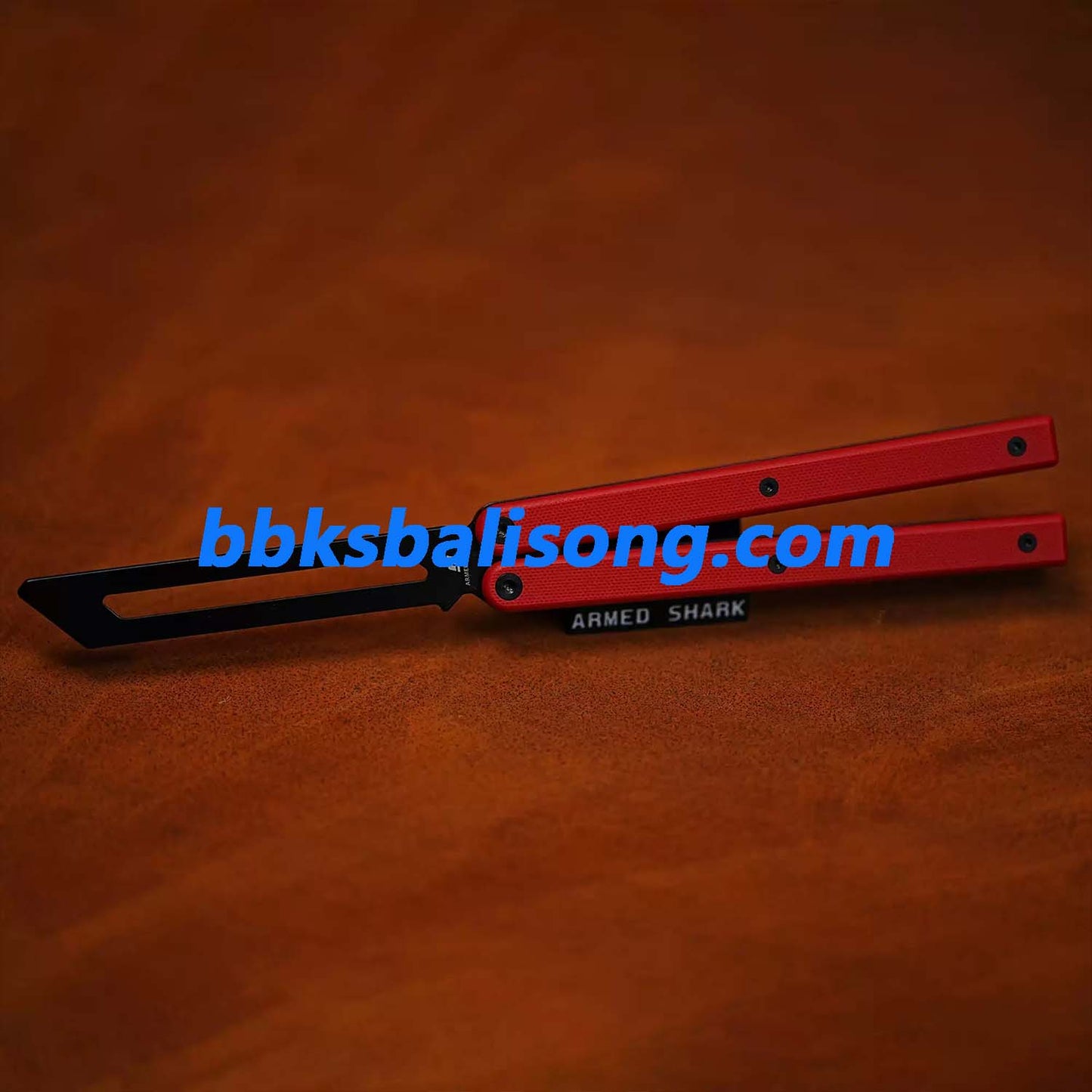 ARMED SHARK Bermuda Balisong Clone G10+Steel Handle