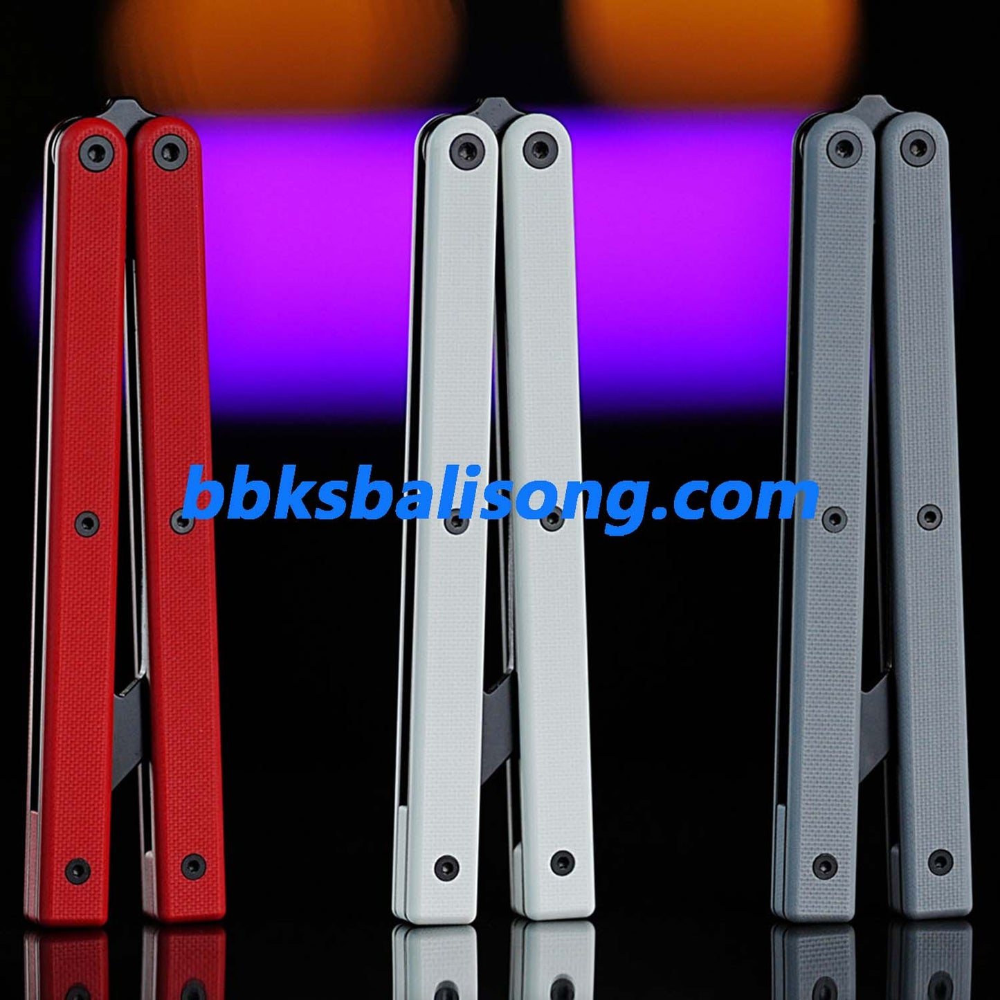 ARMED SHARK Bermuda Balisong Clone G10+Steel Handle