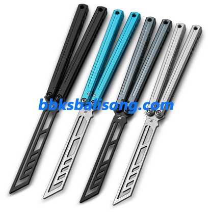 ARMED SHARK Krake Raken (Kraken) V3 Balisong Clone 7075 Aluminum Handle
