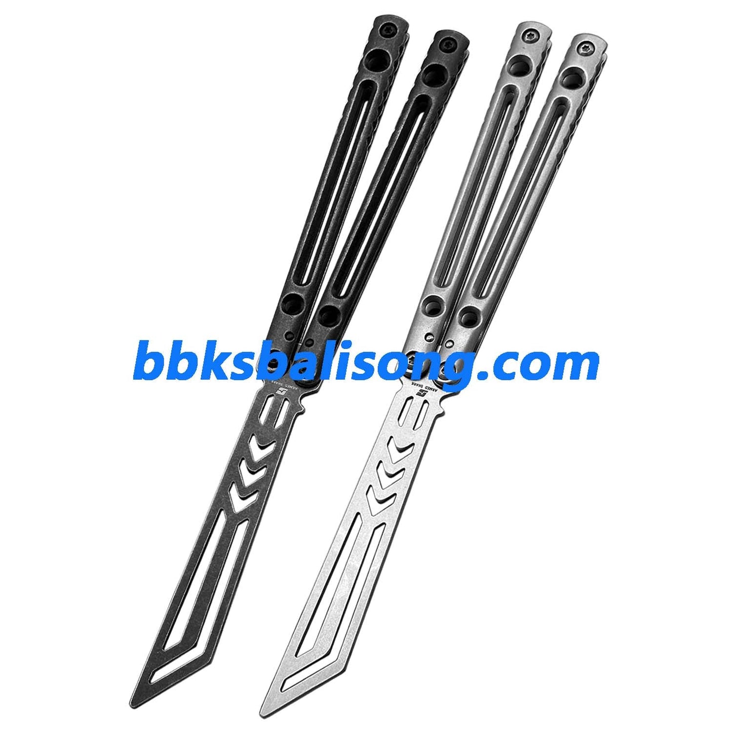 ARMED SHARK Danger Wanderer Balisong Trainer Bushings System Stainless steel Handle