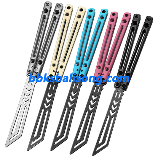 ARMED SHARK Danger Wanderer Balisong Trainer Bushings System Stainless steel Handle