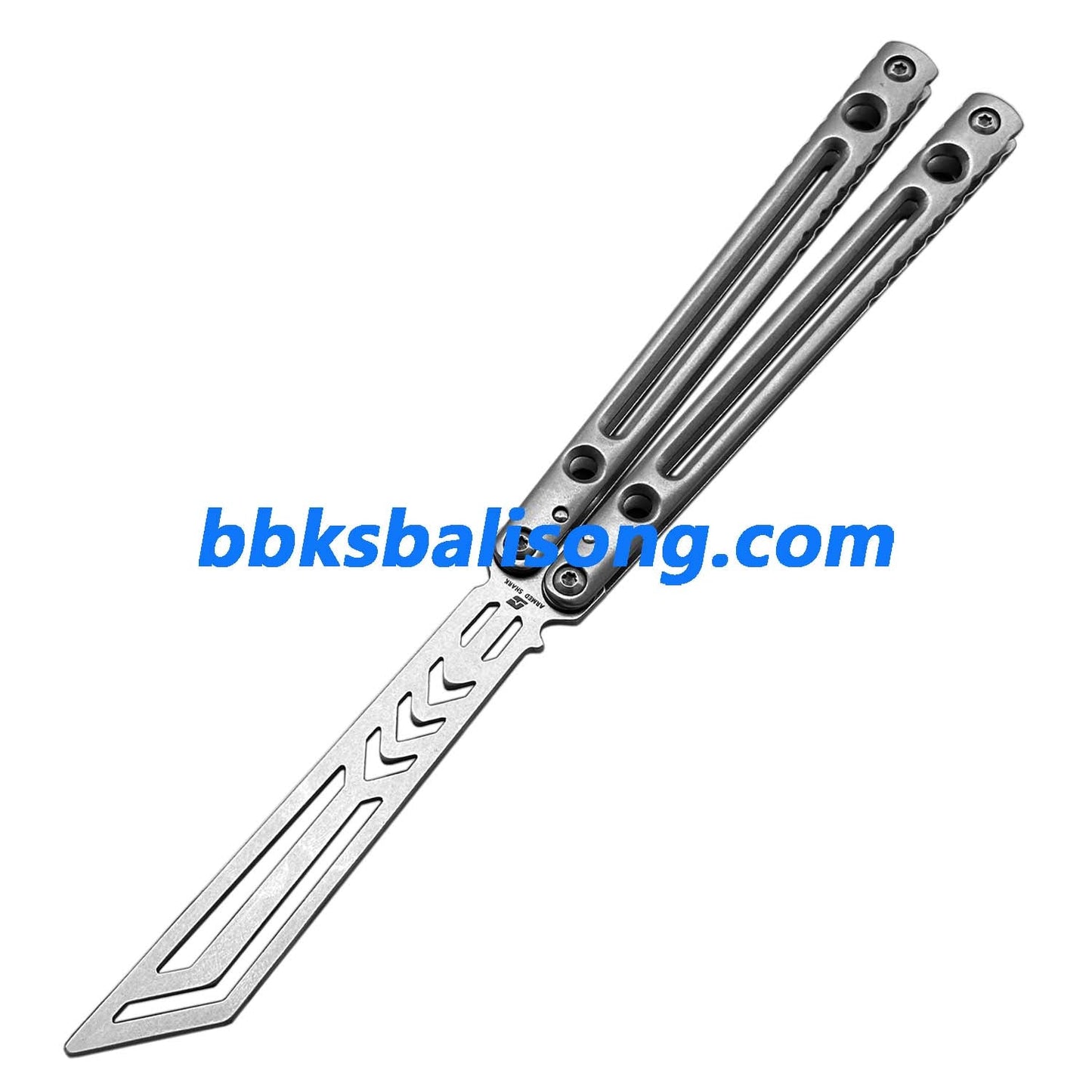 ARMED SHARK Danger Wanderer Balisong Trainer Bushings System Stainless steel Handle