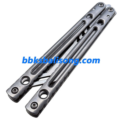 ARMED SHARK Danger Wanderer Balisong Trainer Bushings System Stainless steel Handle