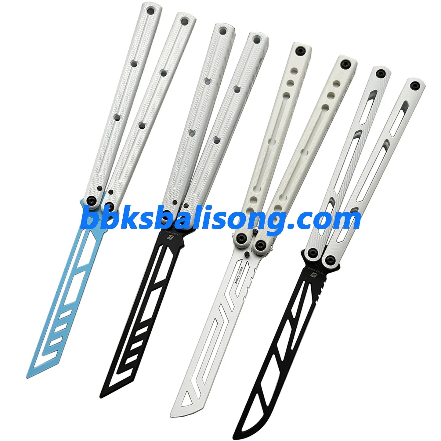 ARMED SHARK Ghost Kraken V3 / Nautilus V2 / Tsunami Clone Ceramic Coating Balisong Clone BBKSbalisong