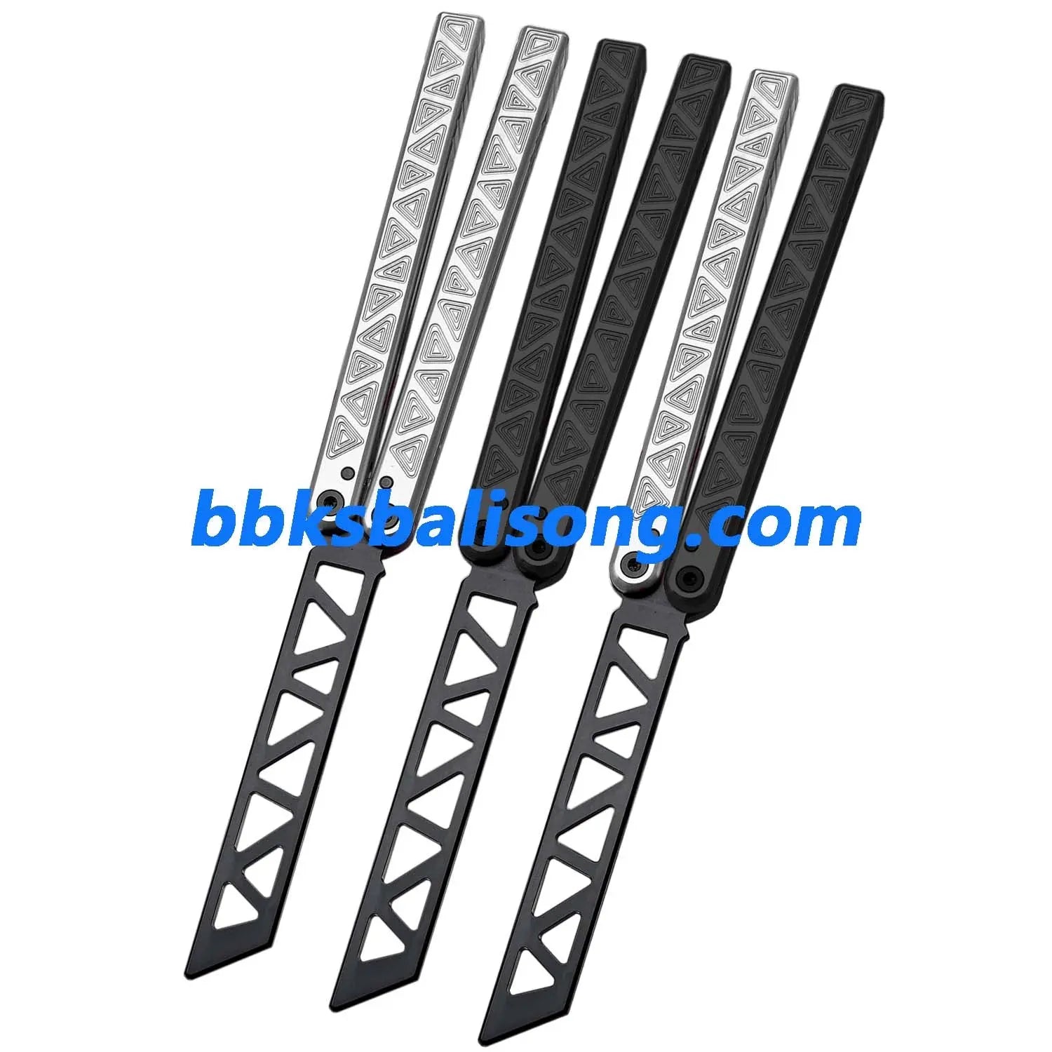 ARMED SHARK Glidr Original 4 Balisong Clone 7075 Aluminum Handle BBKSbalisong