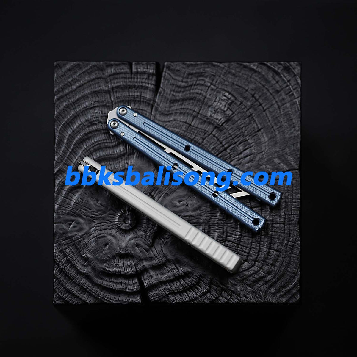 ARMED SHARK Kraken V3 Balisong Clone 7075 Aluminum(Sandblasted Handle)