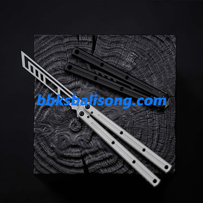 ARMED SHARK Kraken V3 Balisong Clone 7075 Aluminum(Sandblasted Handle)