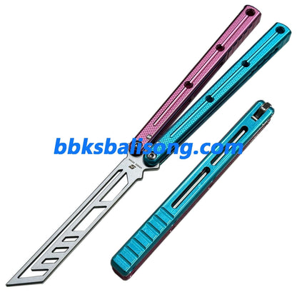 ARMED SHARK Kraken V3 Balisong Clone (Double-Slot Speed Channel Version) 7075 Aluminum