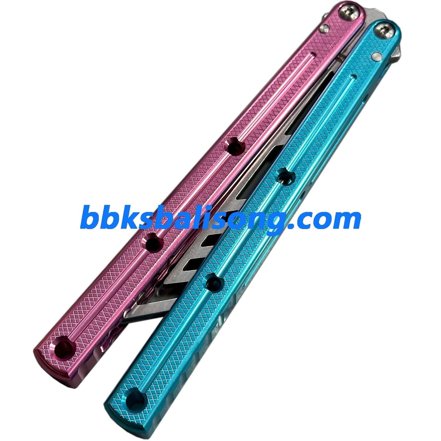 ARMED SHARK Kraken V3 Balisong Clone (Double-Slot Speed Channel Version) 7075 Aluminum