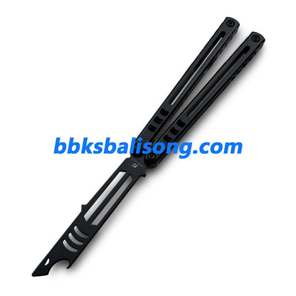 ARMED SHARK Madko Balisong Trainer Clone Titanium Handle