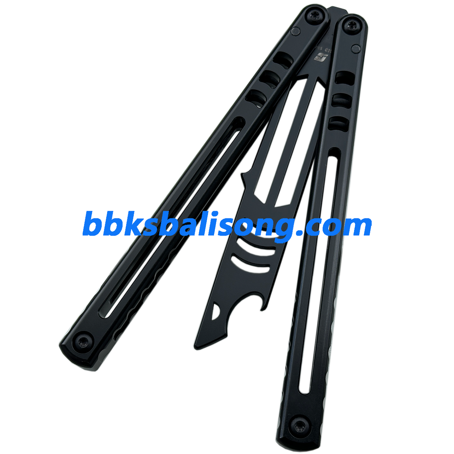 ARMED SHARK Madko Balisong Trainer Clone Titanium Handle