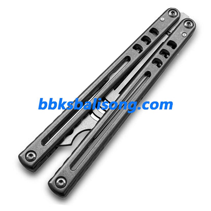 ARMED SHARK Madko Balisong Trainer Clone Titanium Handle