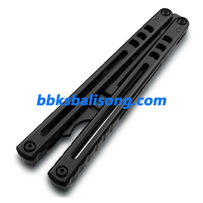 ARMED SHARK Madko Balisong Trainer Clone Titanium Handle