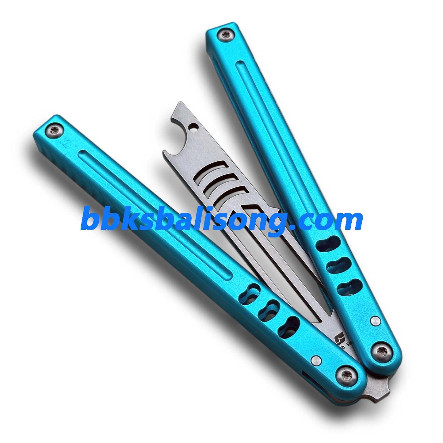 ARMED SHARK Mako V5 Balisong Clone Bottle Opener 6061 Aluminum