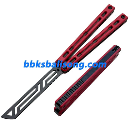 ARMED SHARK Nautilus V2 Balisong Clone (Glidr Meridian Scale) BBKSbalisong