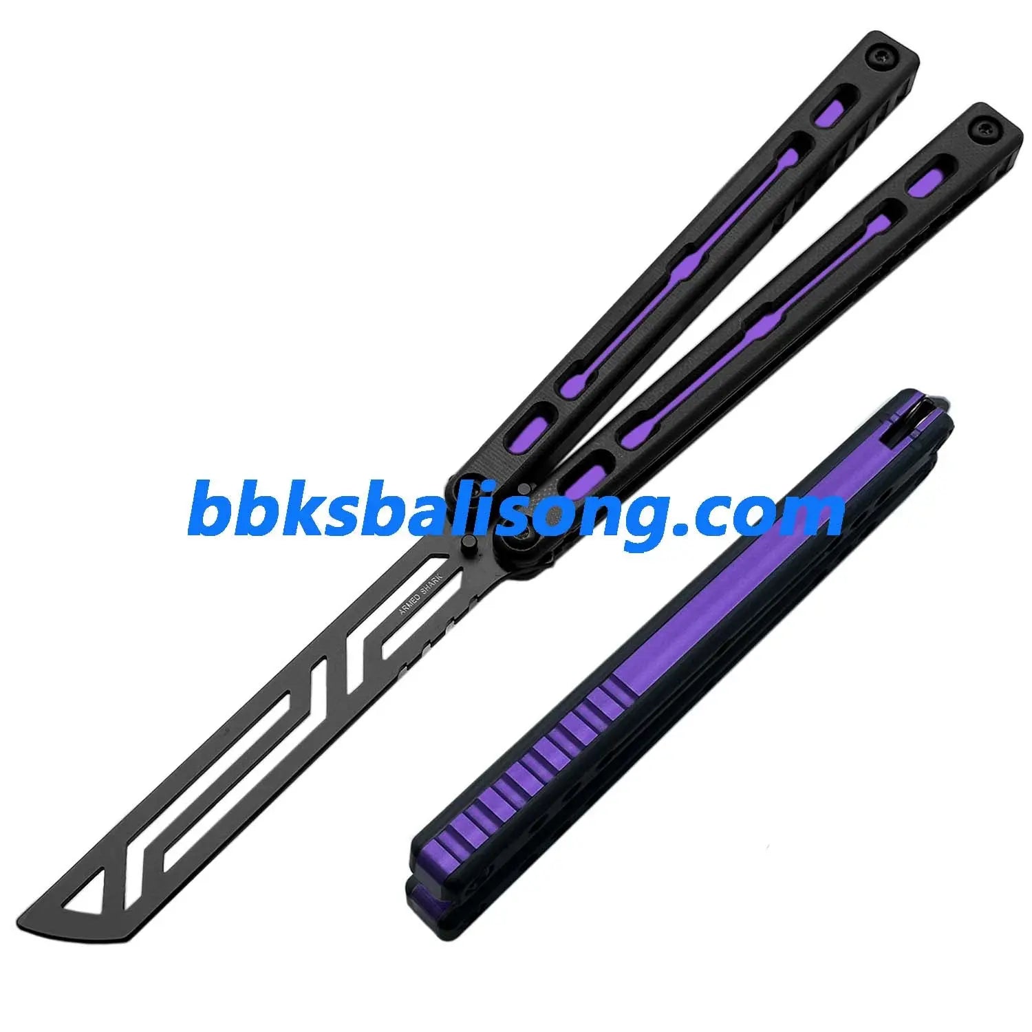 ARMED SHARK Nautilus V2 Balisong Clone (Glidr Meridian Scale) BBKSbalisong