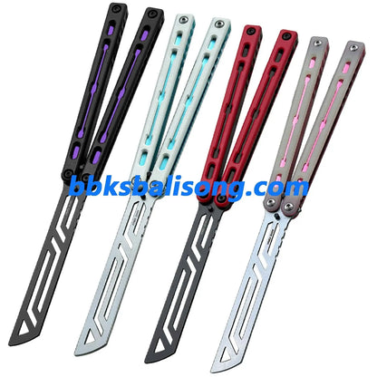 ARMED SHARK Nautilus V2 Balisong Clone (Glidr Meridian Scale) BBKSbalisong