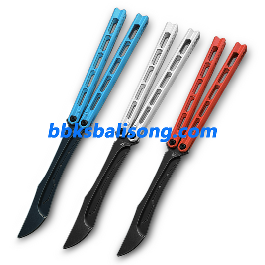 ARMED SHARK Prism Balisong Stainless Steel Handle Bushing System