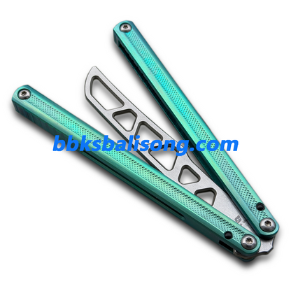 ARMED SHARK Sasori Balisong Trainer Clone Titanium Handle
