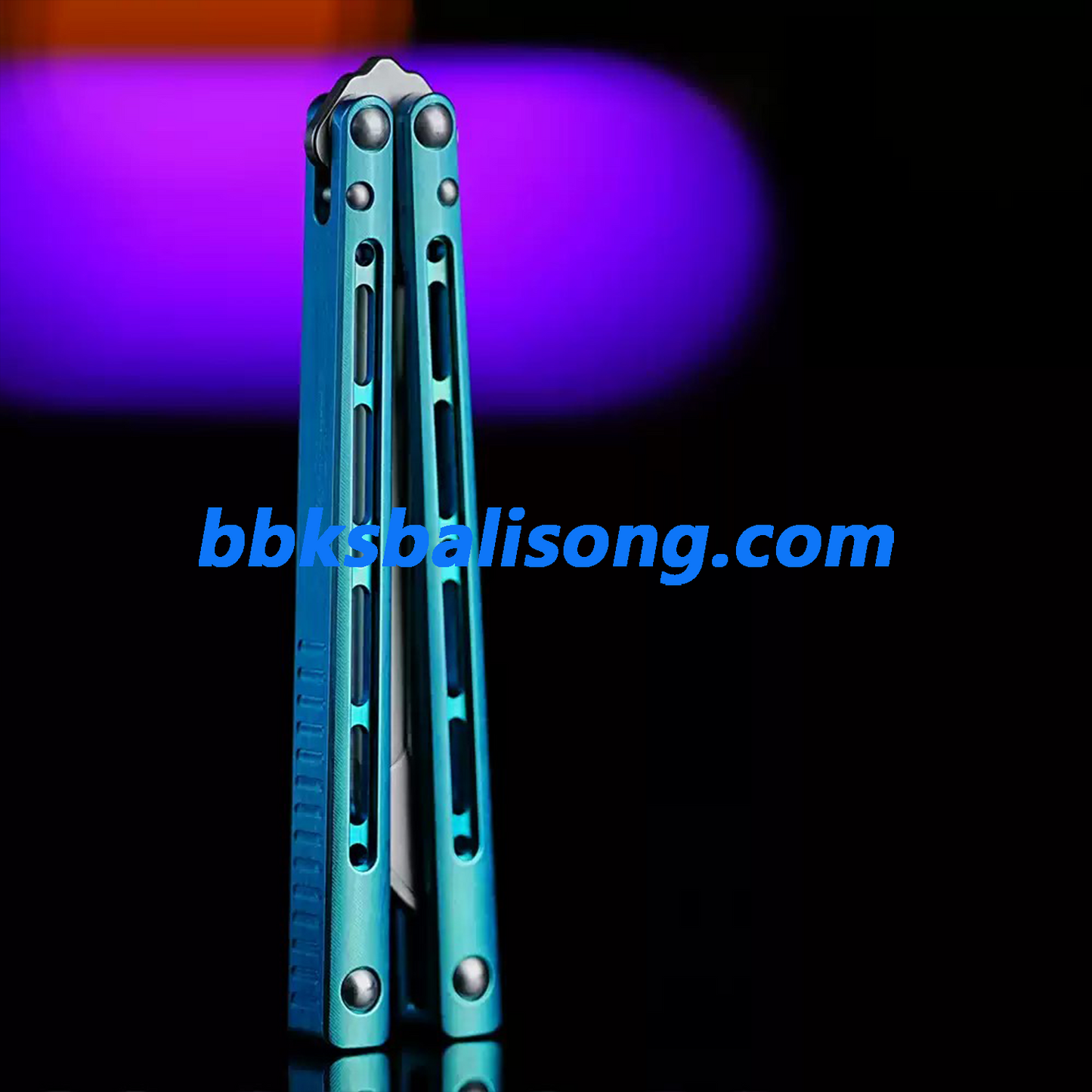 ARMED SHARK Sentinel V2 Balisong Clone Titanium Handle