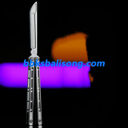 ARMED SHARK Sentinel V2 Balisong Clone Titanium Handle